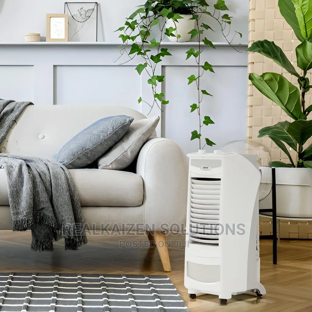 GEEPAS | 9liter| 3 Speed | Auto Swing | White Air Cooler 68W
