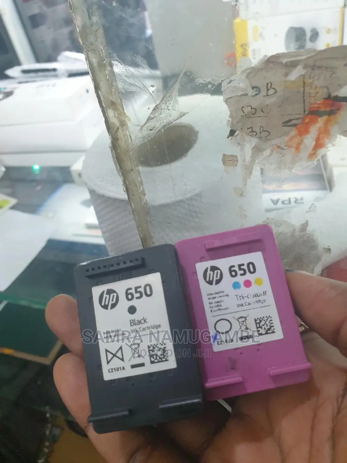 650 Inkjet Refilled Catridges