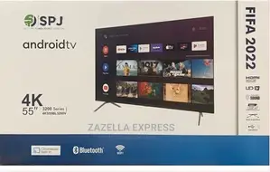 SPJ 55 Inch Ultra HD Android Smart Tv With Built-in WIFI