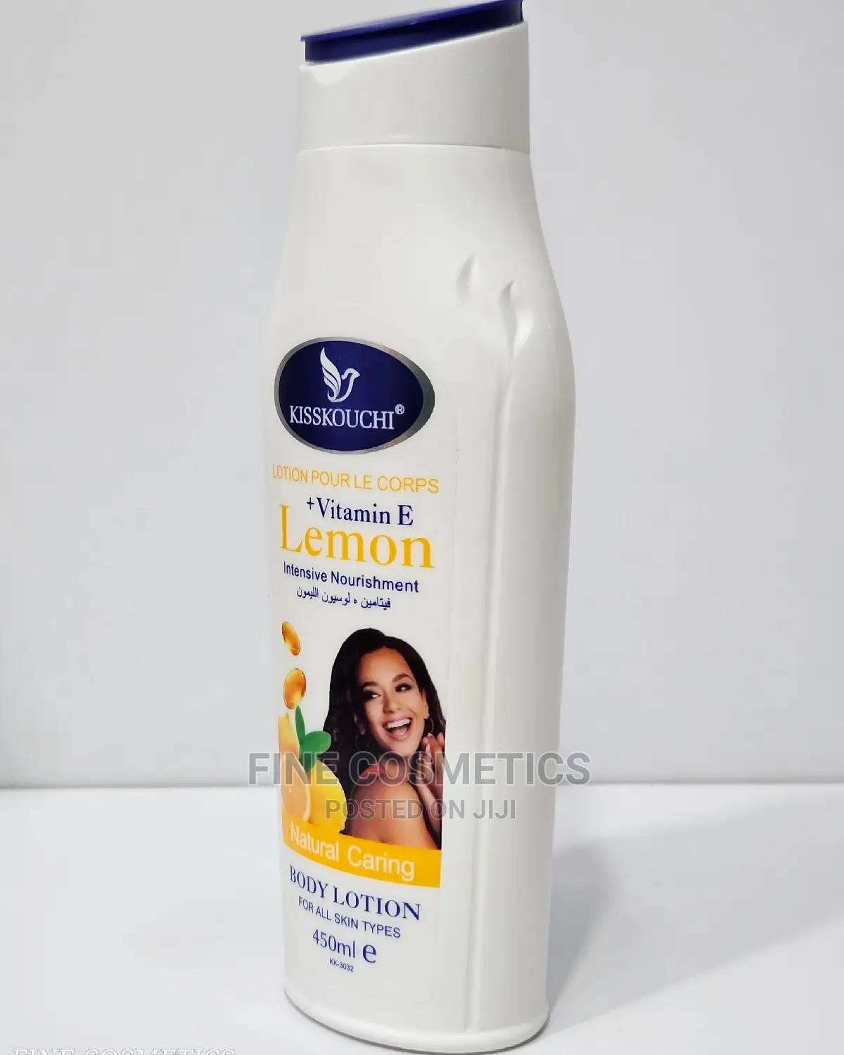 Lemon Lotion + Vitamin E Intensive Natural Care Body Lotion.