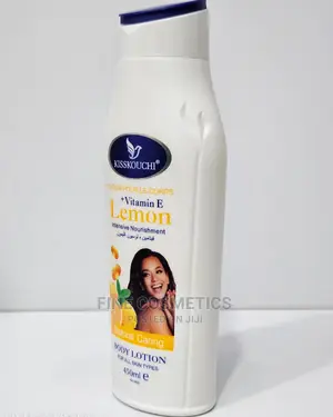 Lemon Lotion + Vitamin E Intensive Natural Care Body Lotion.