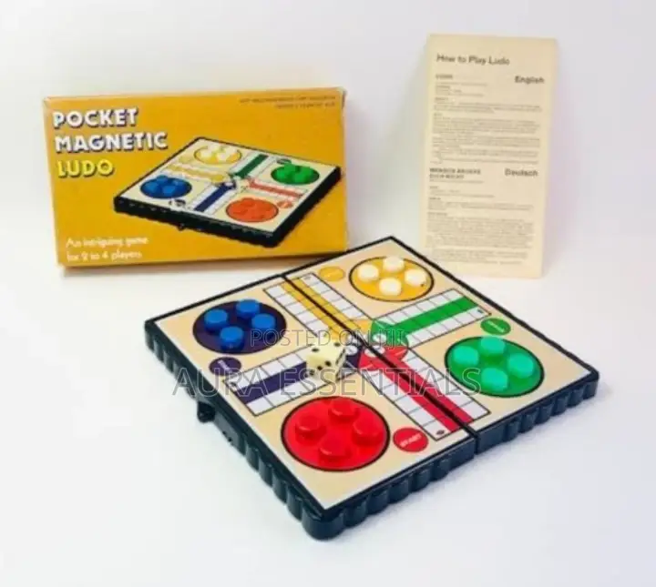 Foldable Pocket Magnetic Ludo