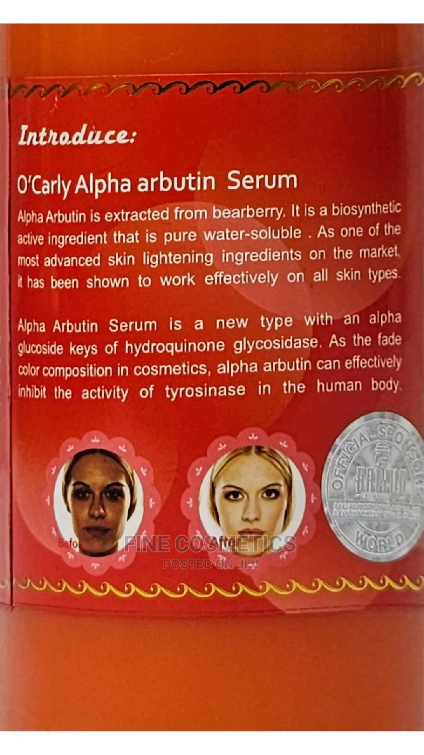 O'Carly Skin Care Anti-Aging Whitening+ Repairing Huge Serum