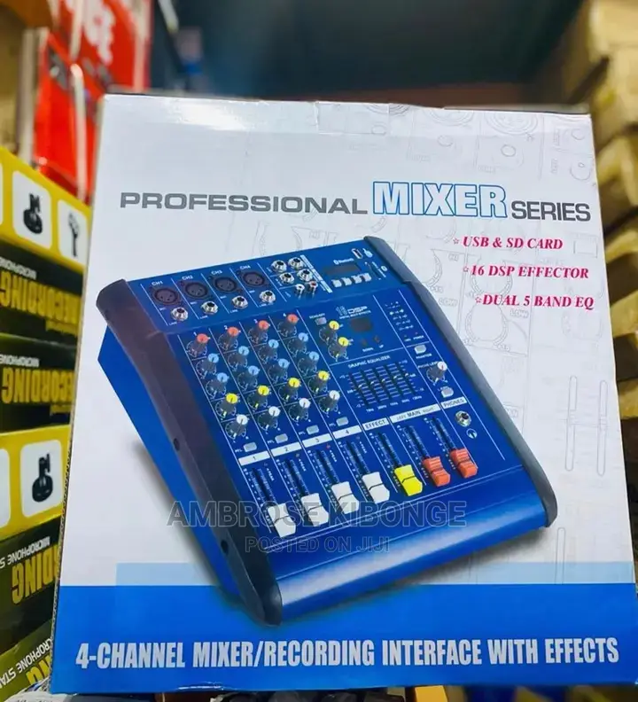 USB/SD Card Bluetooth Support 4channels Amp-Mixer With Cable