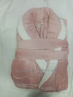 Cotton Bathrobe Pink
