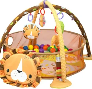 3 in 1 Baby Play Mat Kids Rug Educational Puzzle Carpet Lion