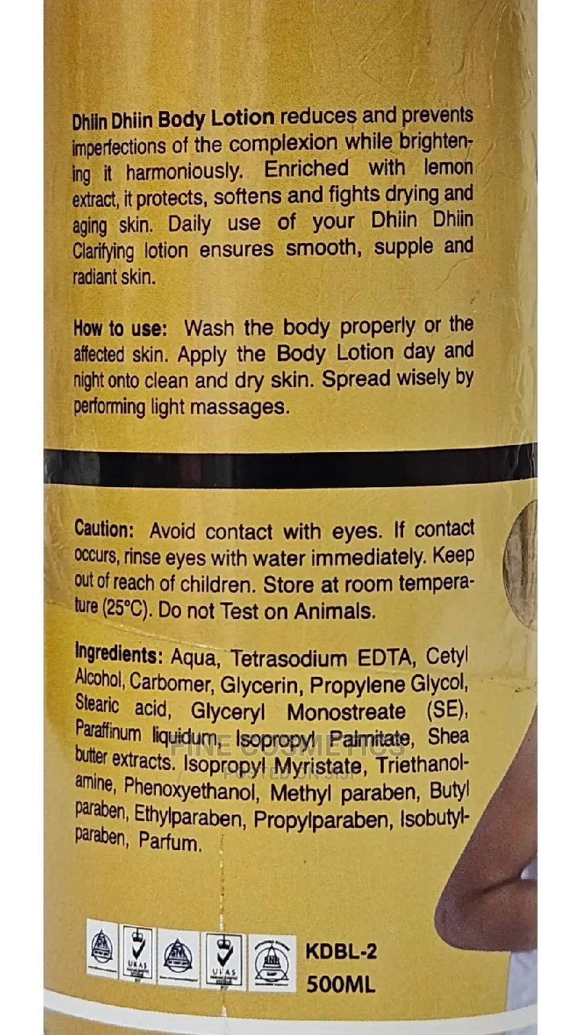 DHIIN DHIIN Brightening Body Lotion With Deep Moisturizering
