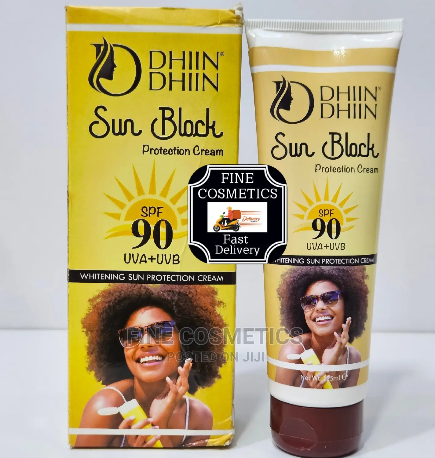 DHIIN DHIIN Sunblock Cream With SPF90 UVA+UVB Sunscreen.
