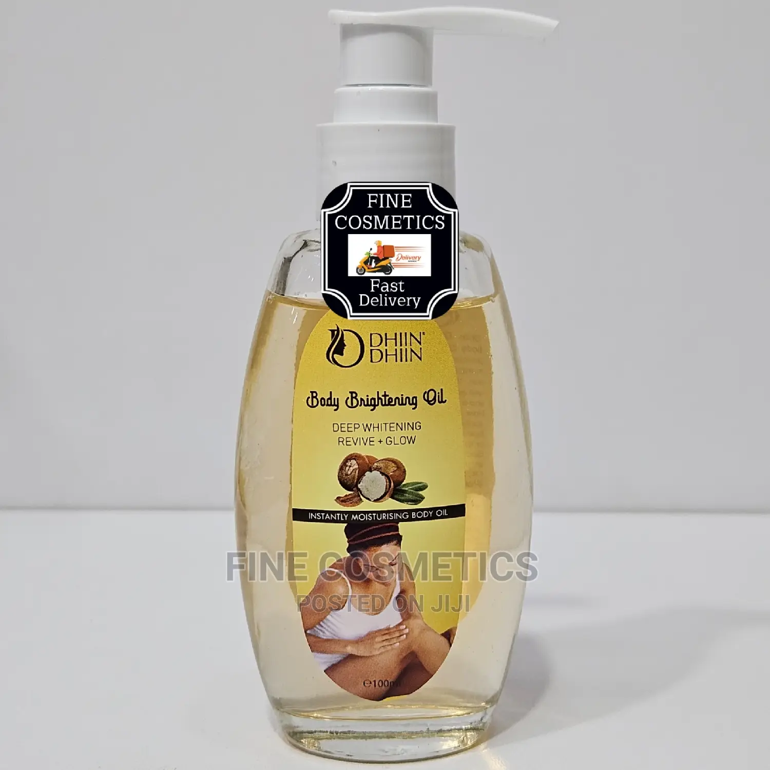 DHIIN DHIIN Deep Whitening Revive + Glowing Body Serum Oil.