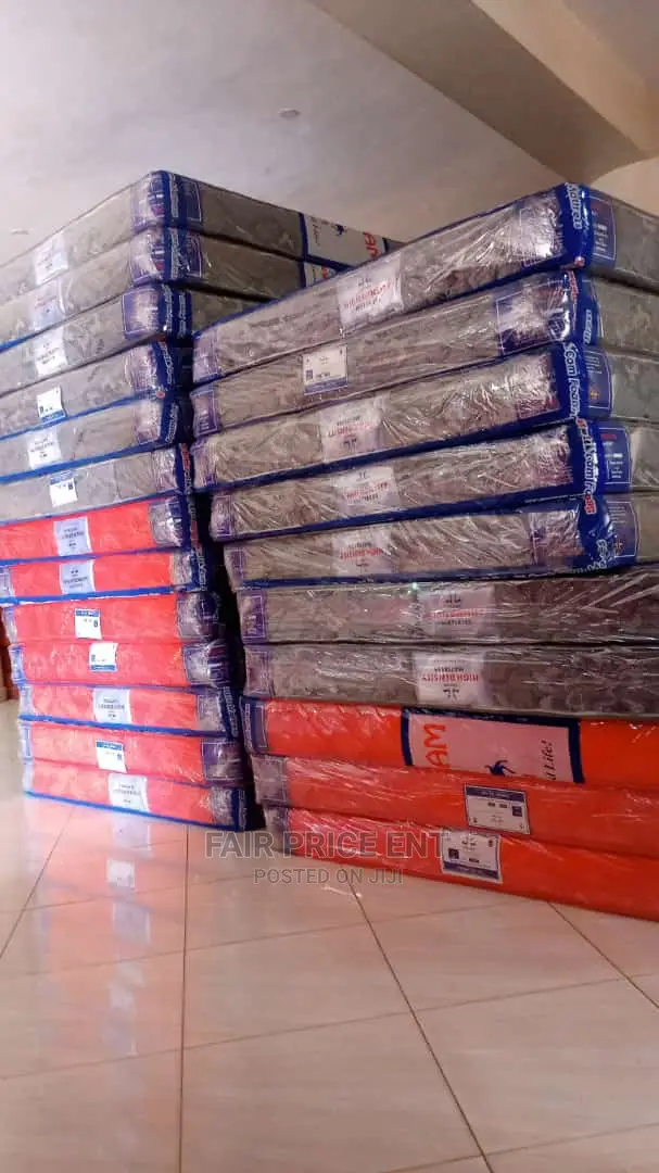 High Density Mattress.5x6x6inches.( Gray)