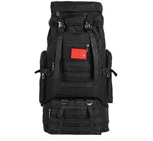 70L Large Military Tan Backpack Camping Travel Bag