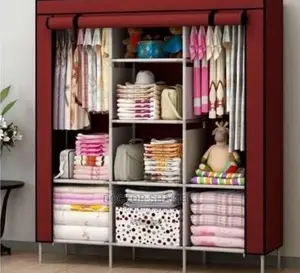 Photo - Advance 6+2 Shelves Portable Wardrobe