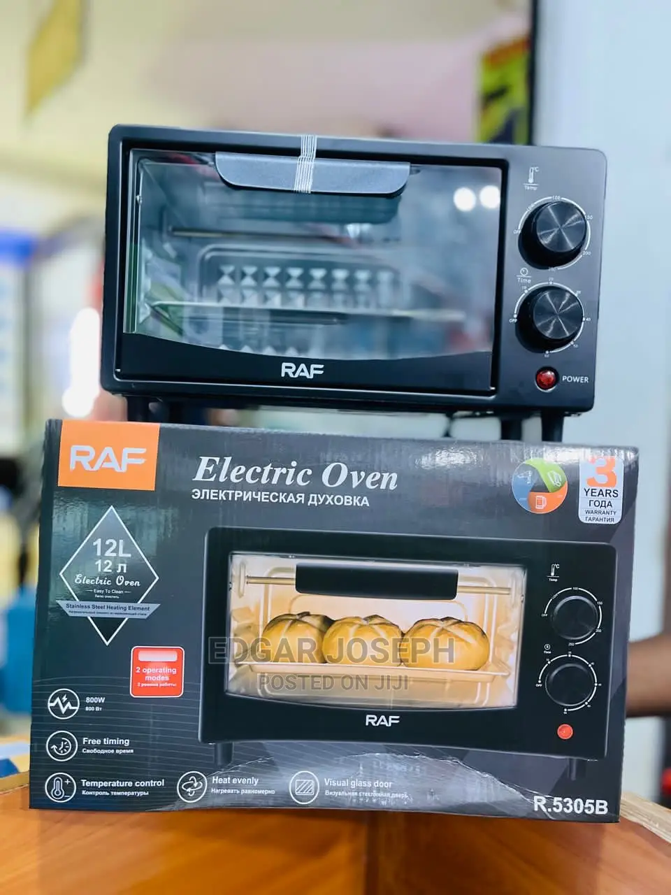 Mini Oven 12L Raf Brand New