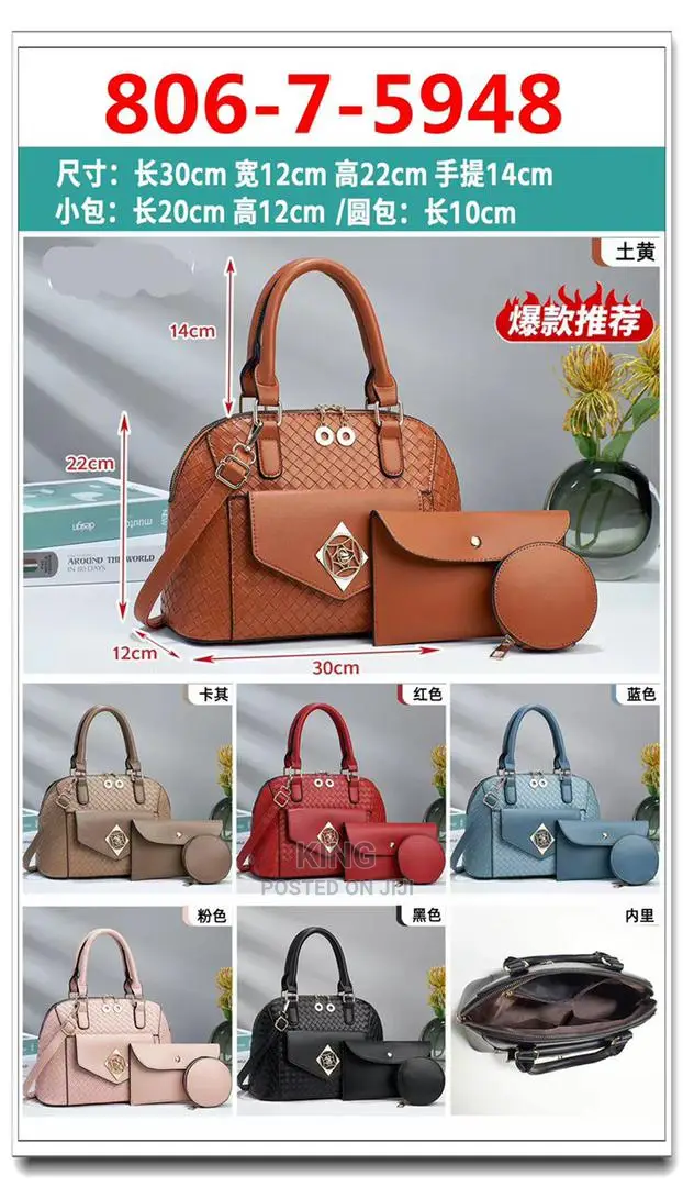 Handbag Set 4in1