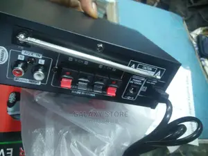 Portable 12v/ 220v Hifi Audio Stereo Amplifier With Bluetooth Fm