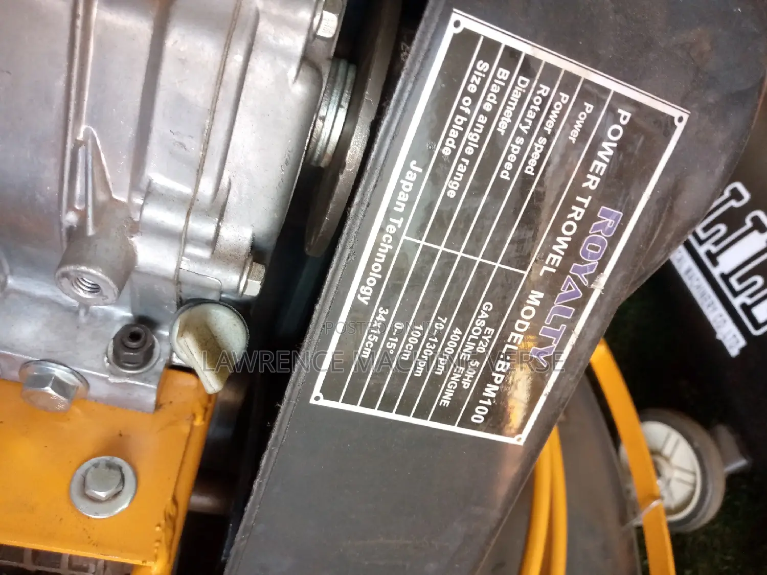 Power Trowel Floor