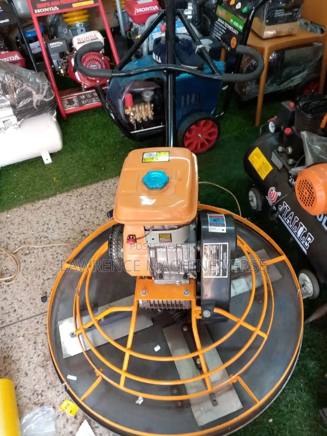 Power Trowel Floor