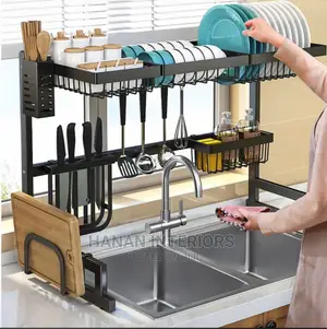 Double Utensil Drying Rack