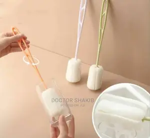 5pcs Children's Milk Feeding Cleaning Bottle Brush