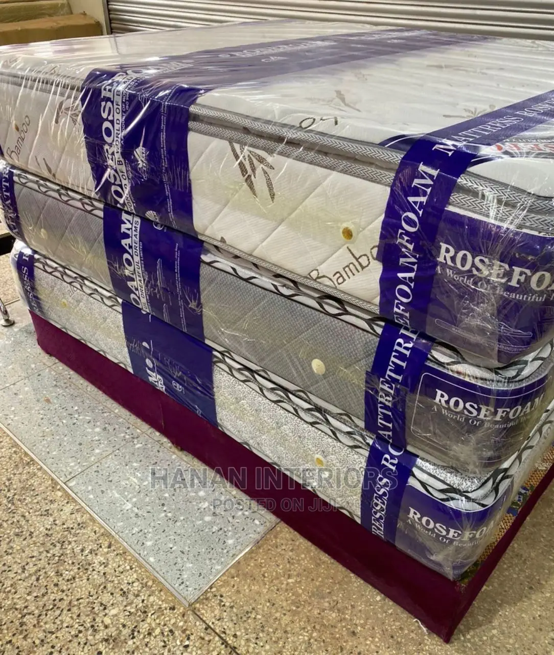 6*6/12inches Spring Double Layer Mattress
