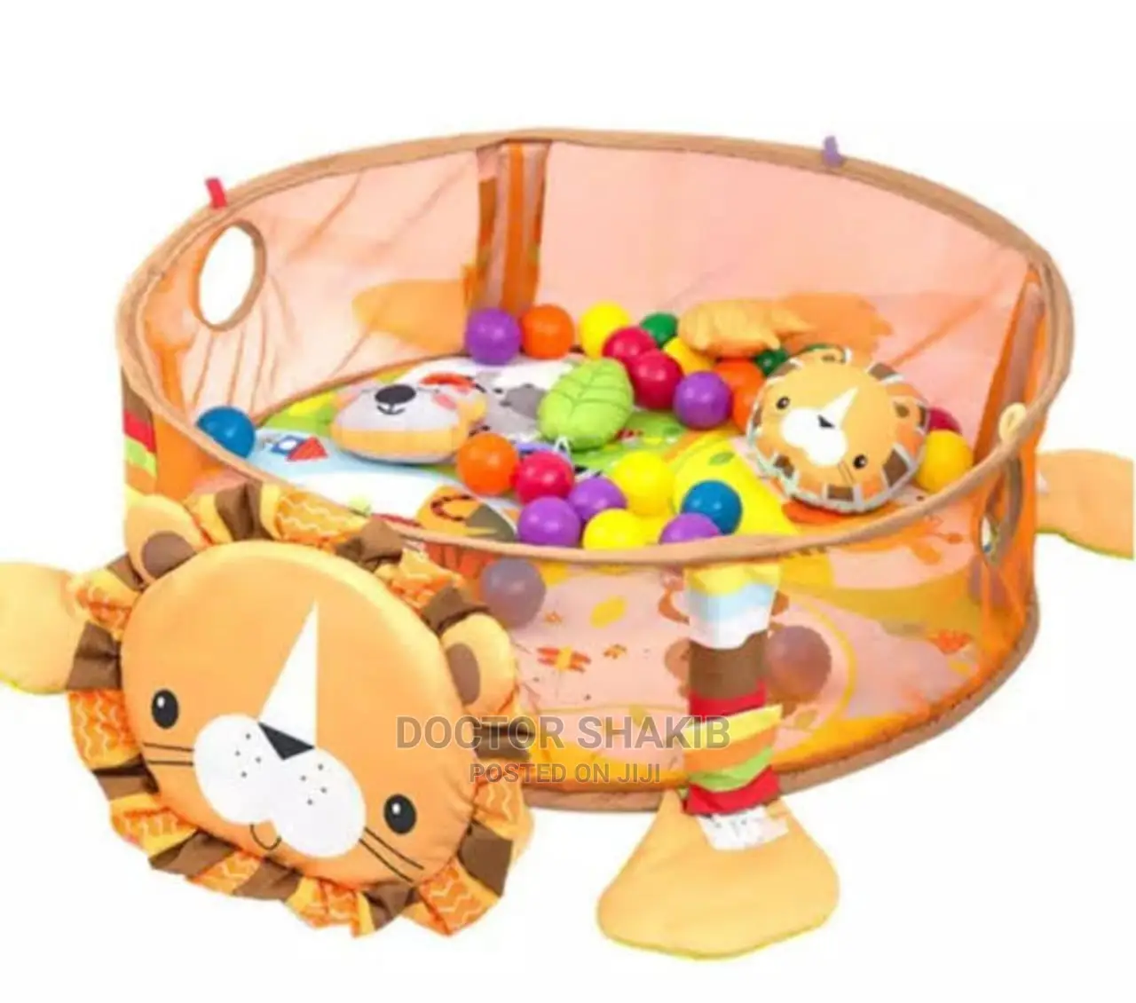 3 in 1 Baby Play Mat Kids Rug Educational Puzzle Carpet Lion