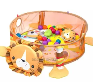 3 in 1 Baby Play Mat Kids Rug Educational Puzzle Carpet Lion