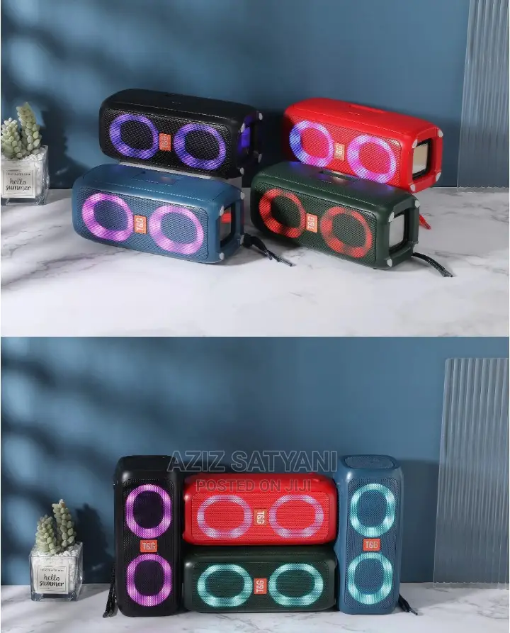TG-333 And TG 287 Portable Wireless SP LED Colorful Lights