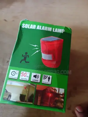 Battery Solar Powered Wireless Alarm