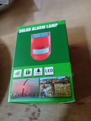 Battery Solar Powered Wireless Alarm