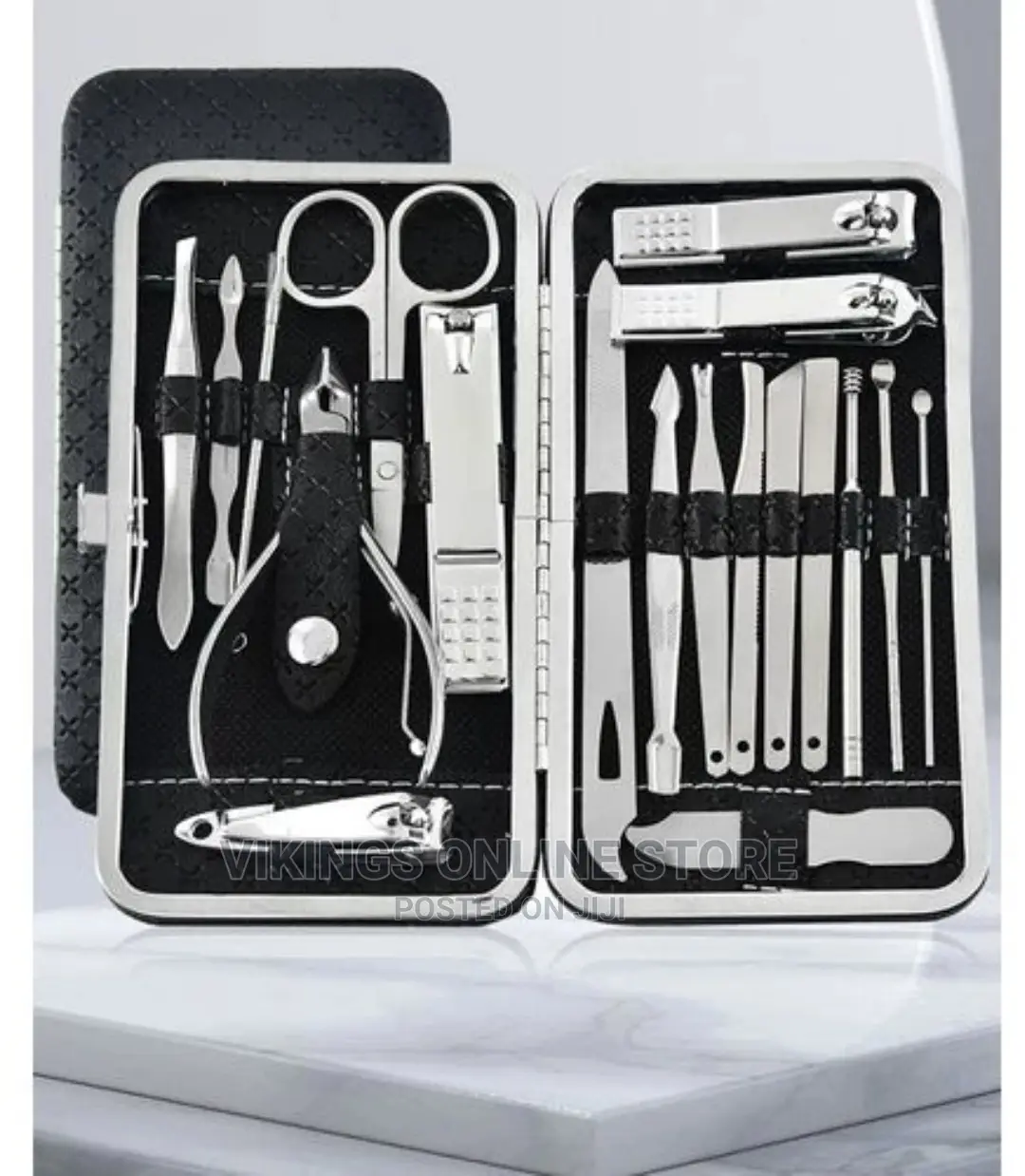 Manicure Nail Care Pedicure Kit-19 in 1 Grooming Kits,