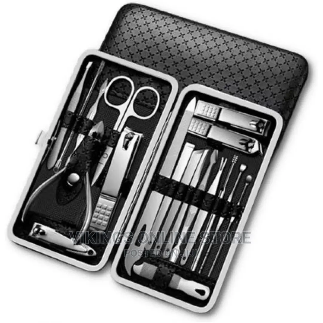 Manicure Nail Care Pedicure Kit-19 in 1 Grooming Kits,