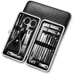 Manicure Nail Care Pedicure Kit-19 in 1 Grooming Kits,