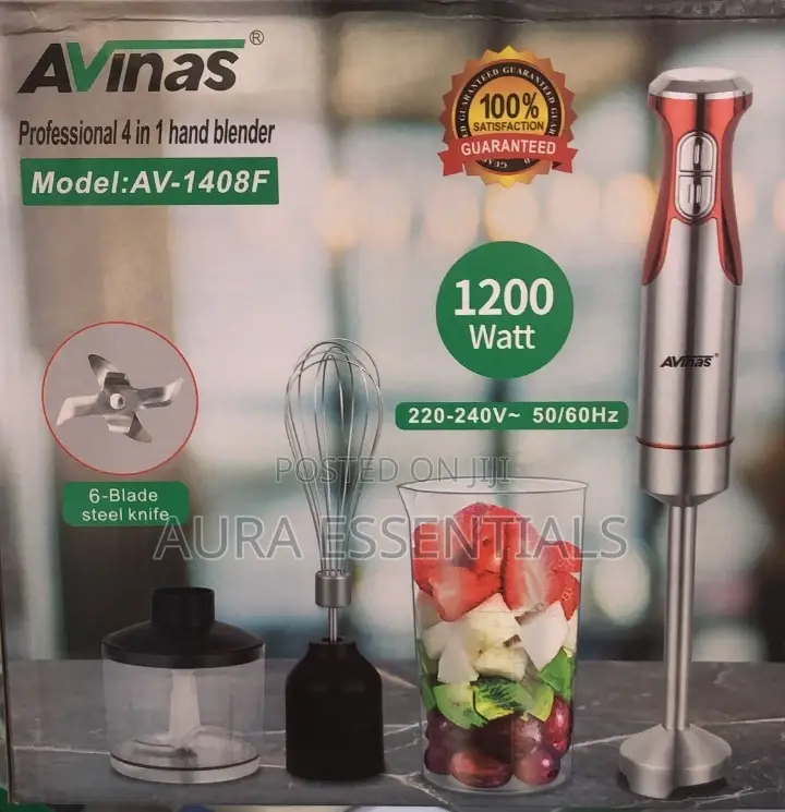 Avinas Professional 4 in 1 Hand Blender AV-1408F