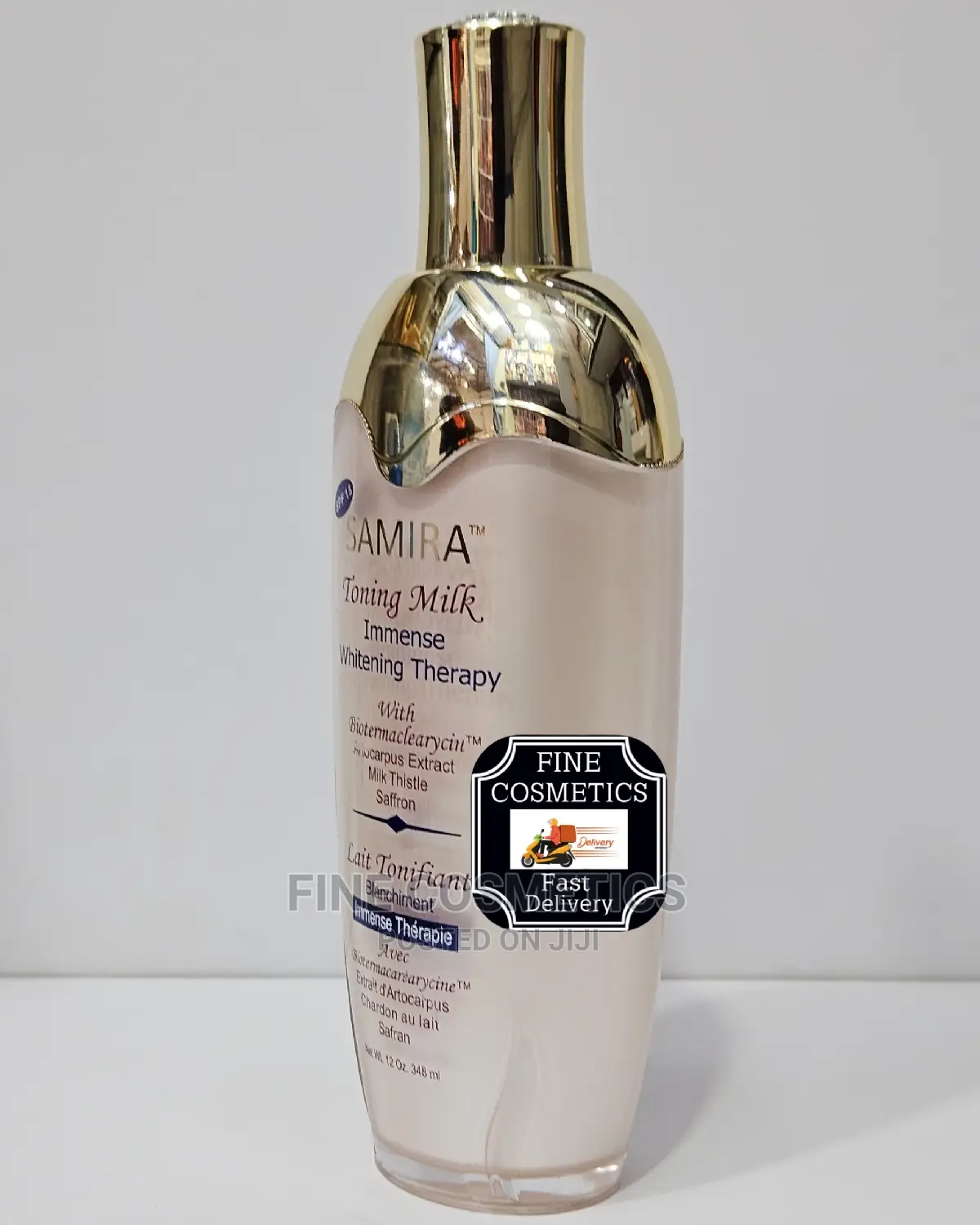 SAMIRA Toning Body Milk Lotion Immense Whitening Therapy.