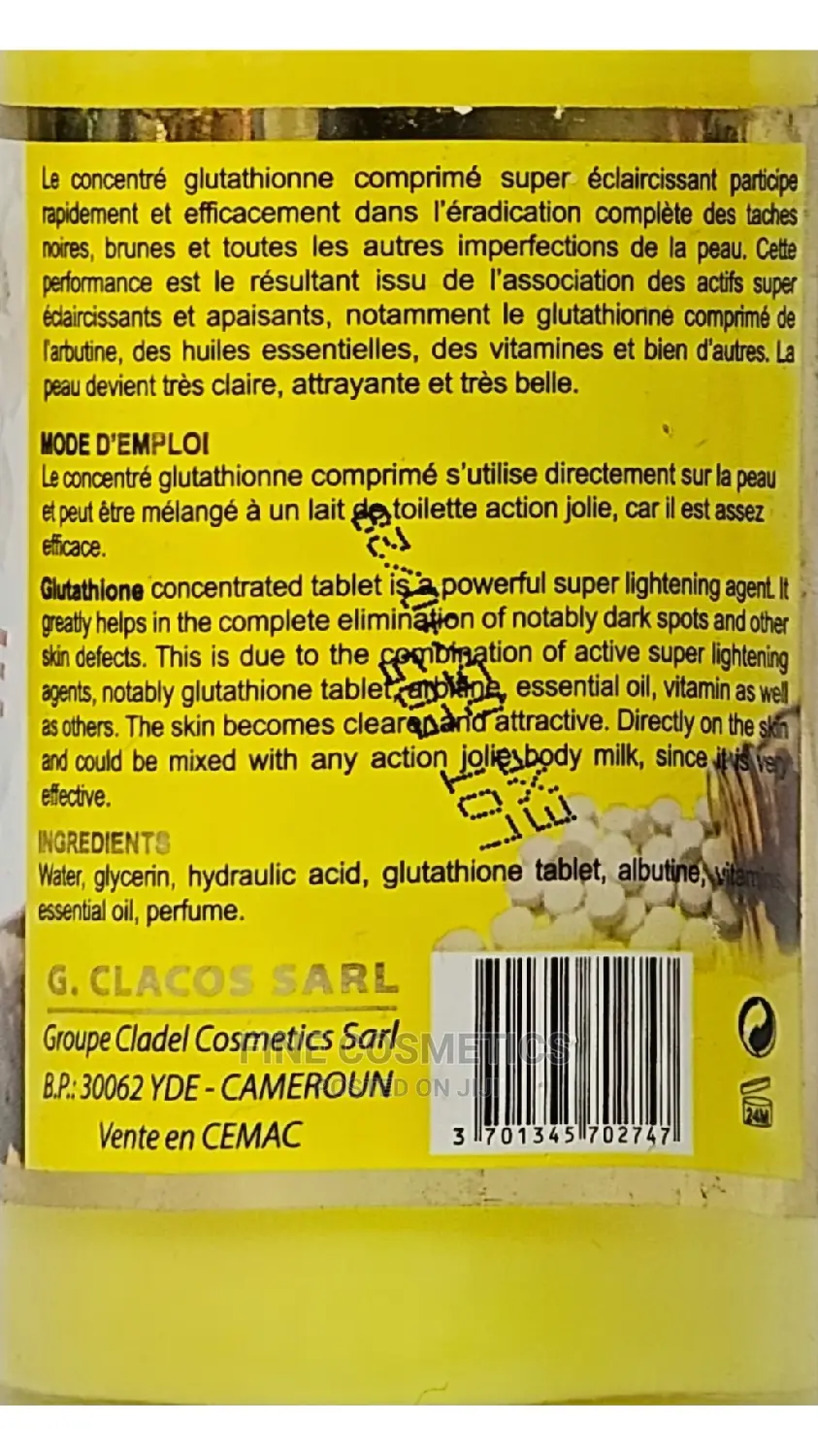 ACTION FOLIE Glutathione Comprime + Kojic Anti Spots Serum