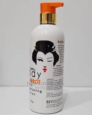 Original Kojie San CARROT  Skin Lightening Body Lotion.