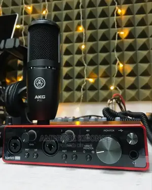 2i2 Scarlett 3rd Gen FOCUSRITE Audio Interface Full Package.