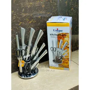 UNIQUE Knife Set of 9pcs High Quality German Strong Made