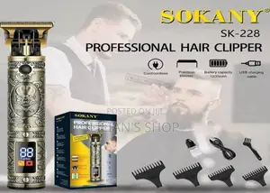 Sokany Sk-228 Rechargeable Professional Hair Clipper