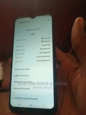 Samsung Galaxy A03 32 GB Black