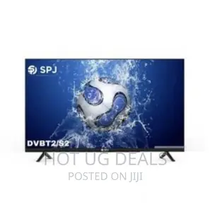 SPJ 32 Inch Frameless Satellite ) Digital Led TV - Black