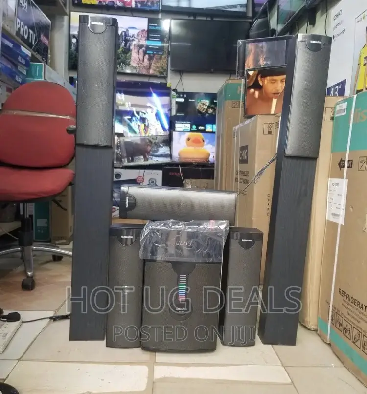 Global Star Home Speaker S-9855 5.1 Home Multispeaker System