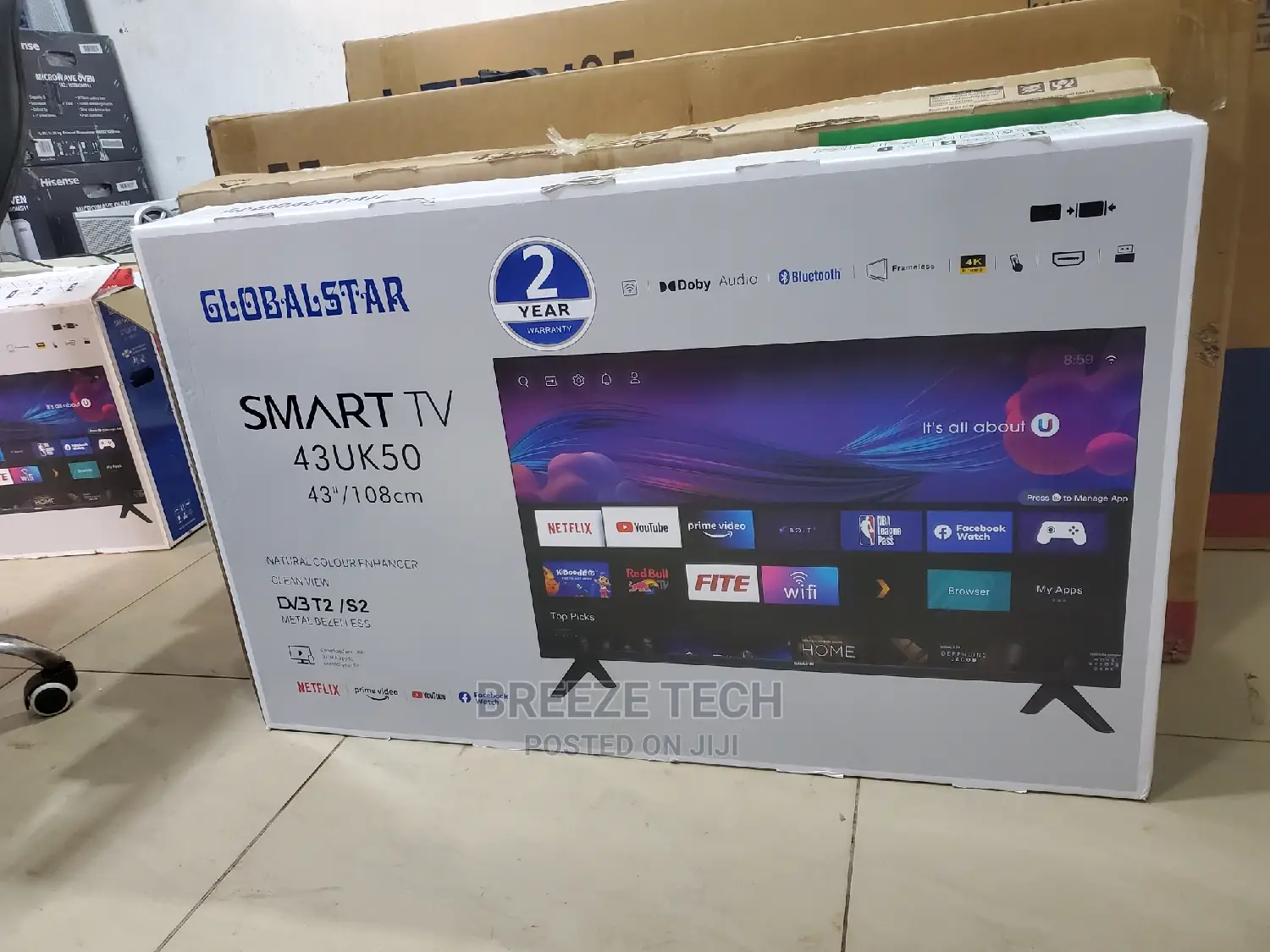 Globalstar Tv 43"INCH Smart