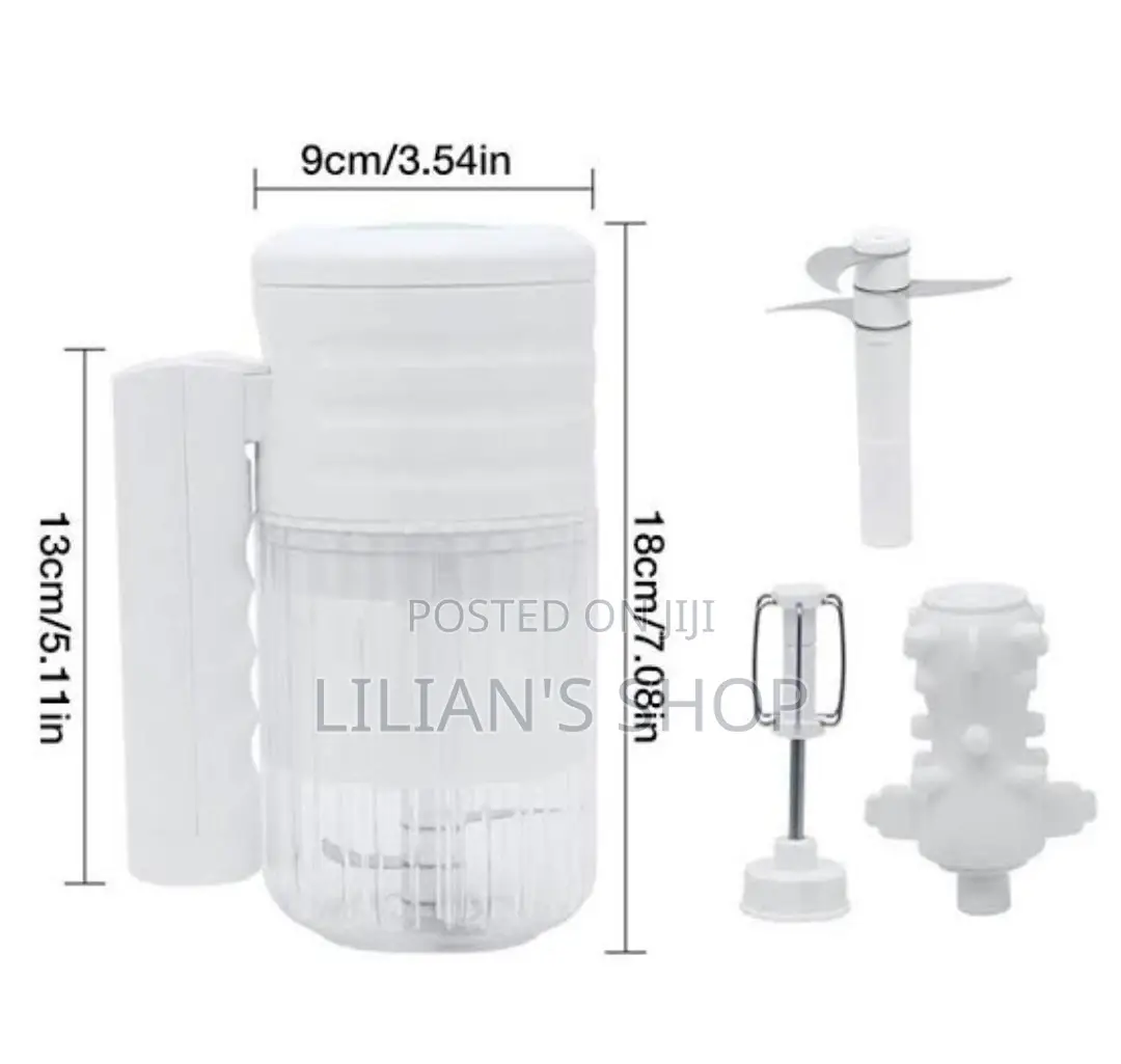 3 in 1 Rechargeable Multifunction Mixer