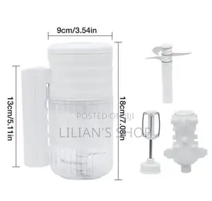 3 in 1 Rechargeable Multifunction Mixer