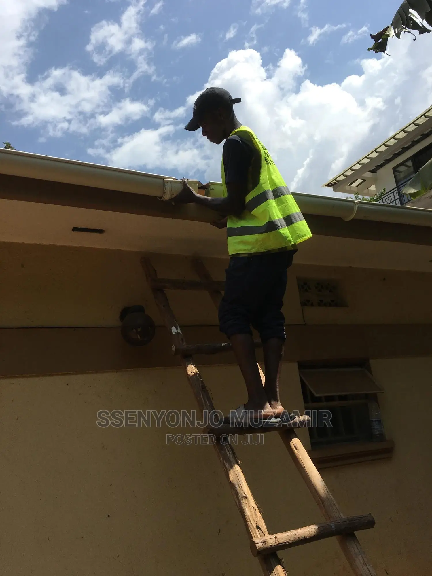 The Installation of Gutters