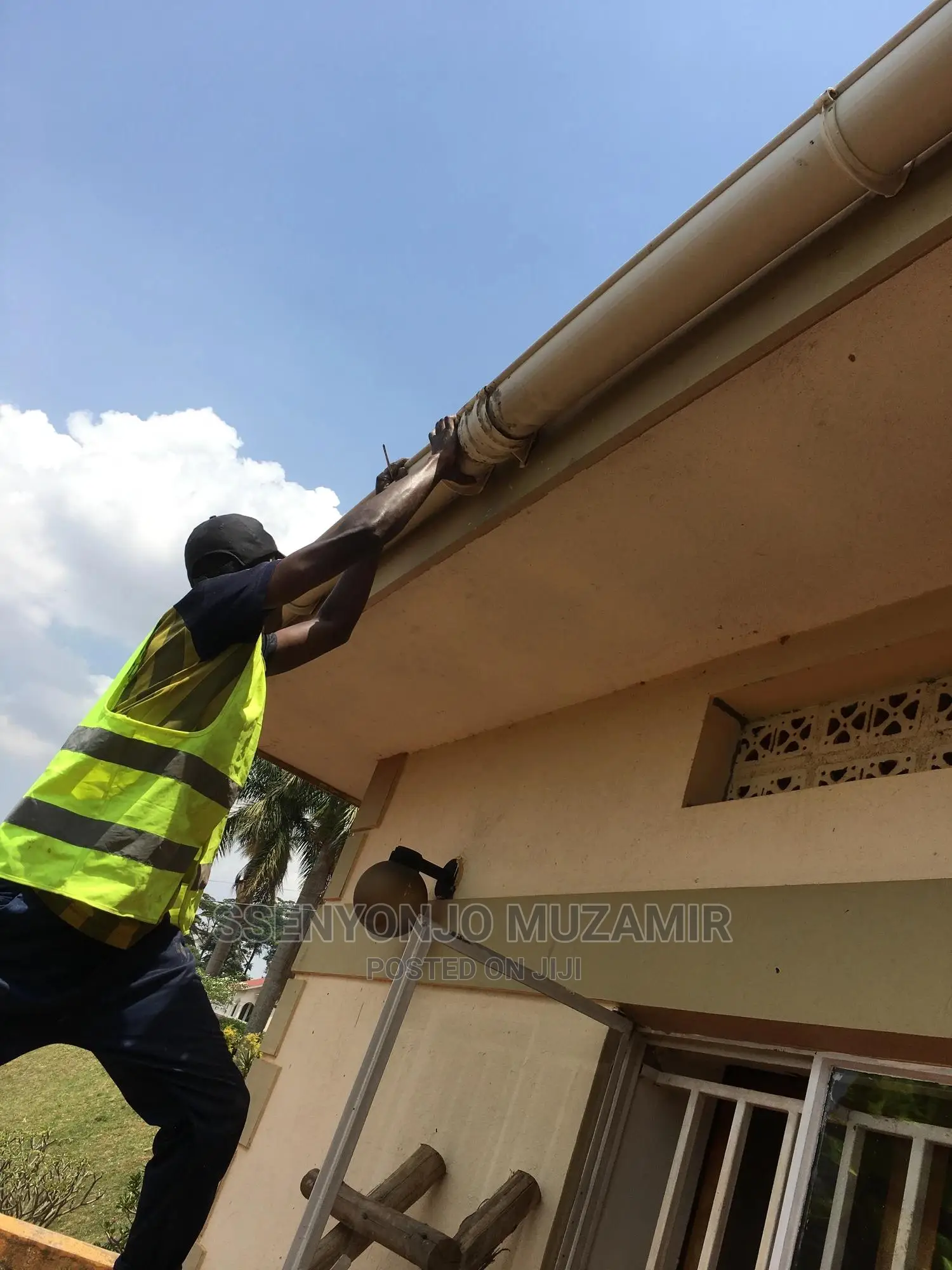 The Installation of Gutters