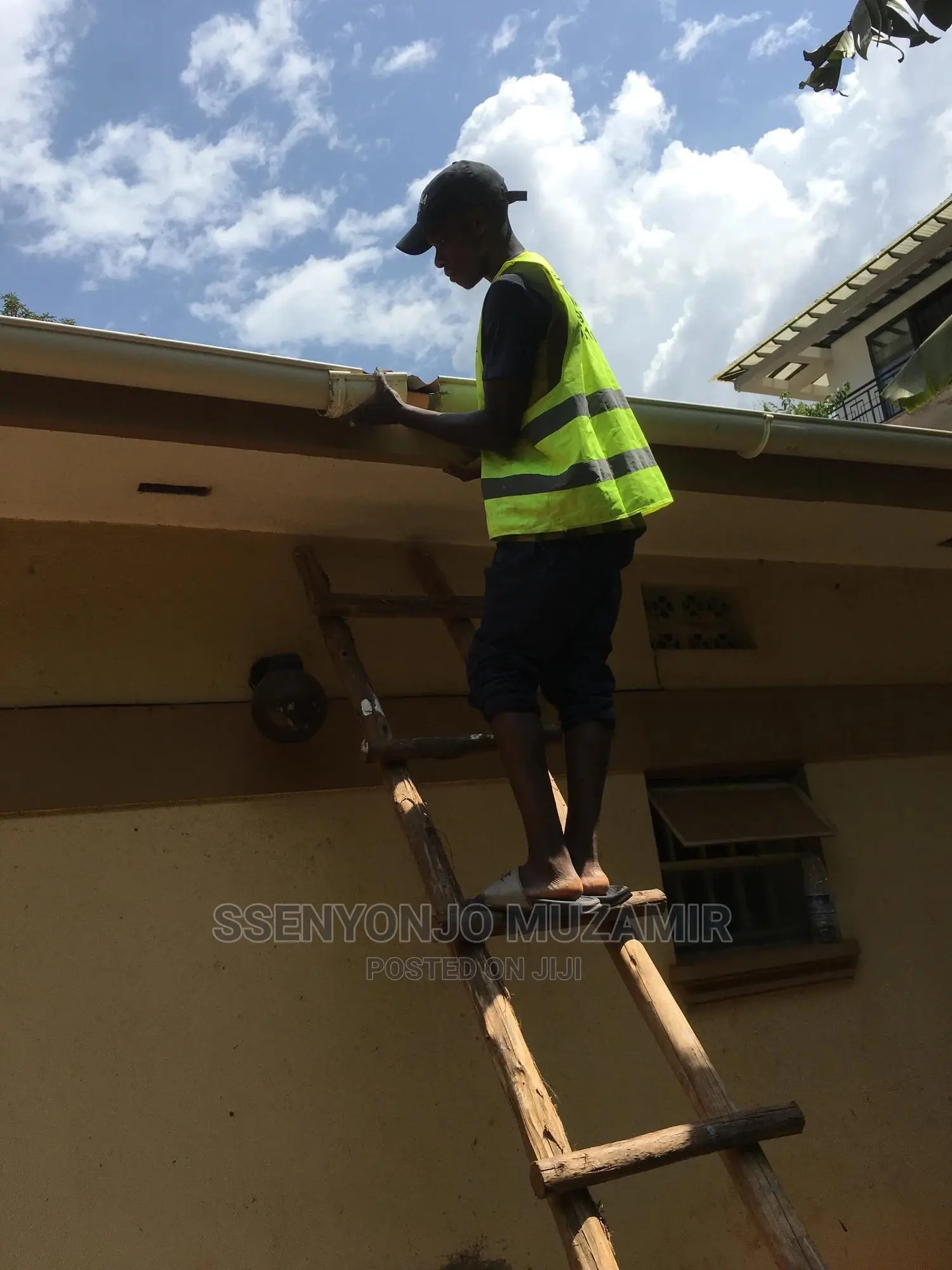 The Installation of Gutters