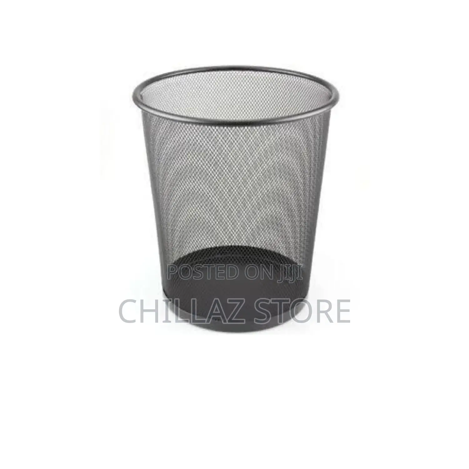 Metallic Mesh Dust Bin.