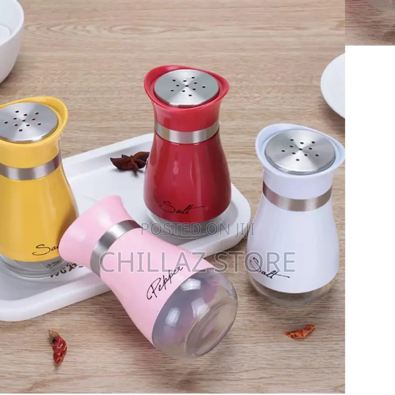 Salt and Pepper Shakers.